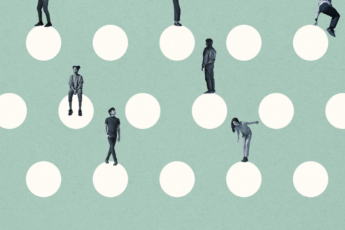 Grafisk fremstilling av ulike personlighetstyper