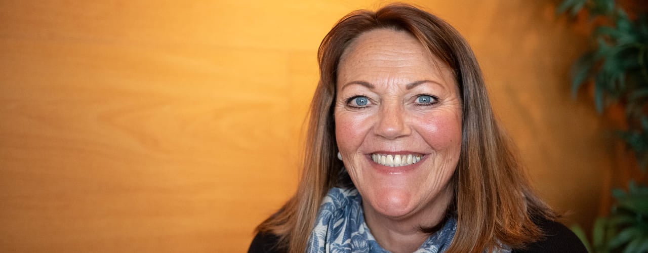 Britt Heidi Værøy er varehussjef i Spar Kjøp.