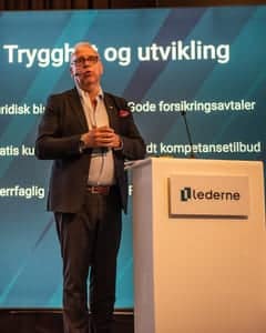 Forbundsleder Audun Ingvartsen.