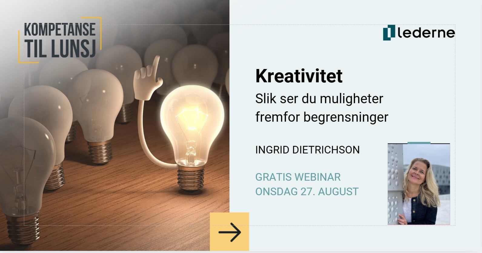 Kompetanse til lunsj - kreativitet