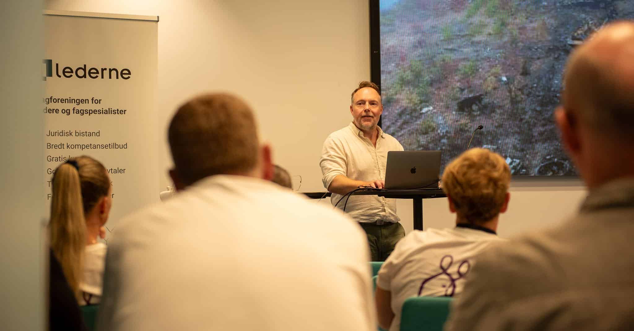 Medlemsmøte med Torkjell Winje.