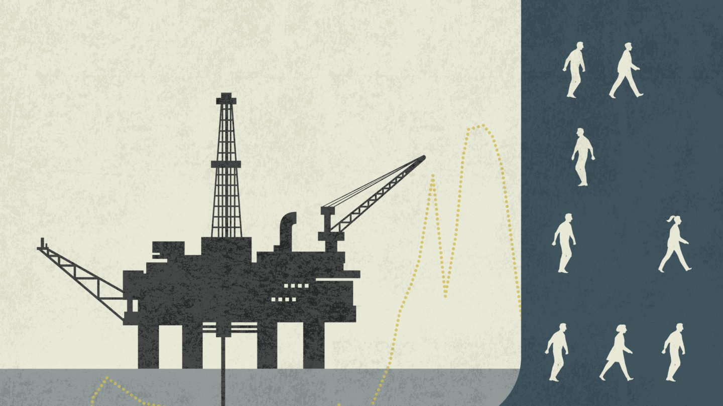 Illustrasjon av en plattform