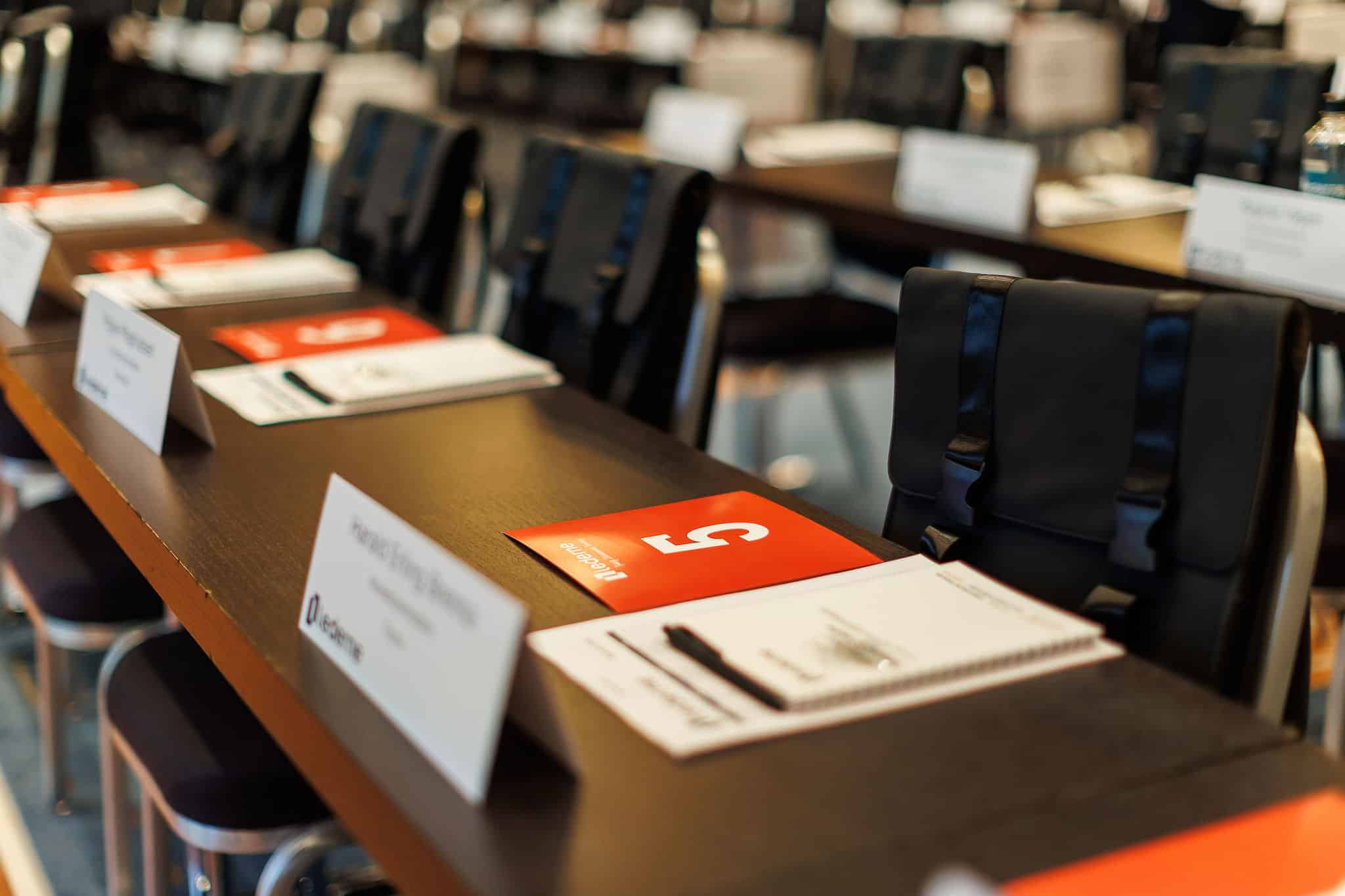 Stemmesedler og blokker på kongress