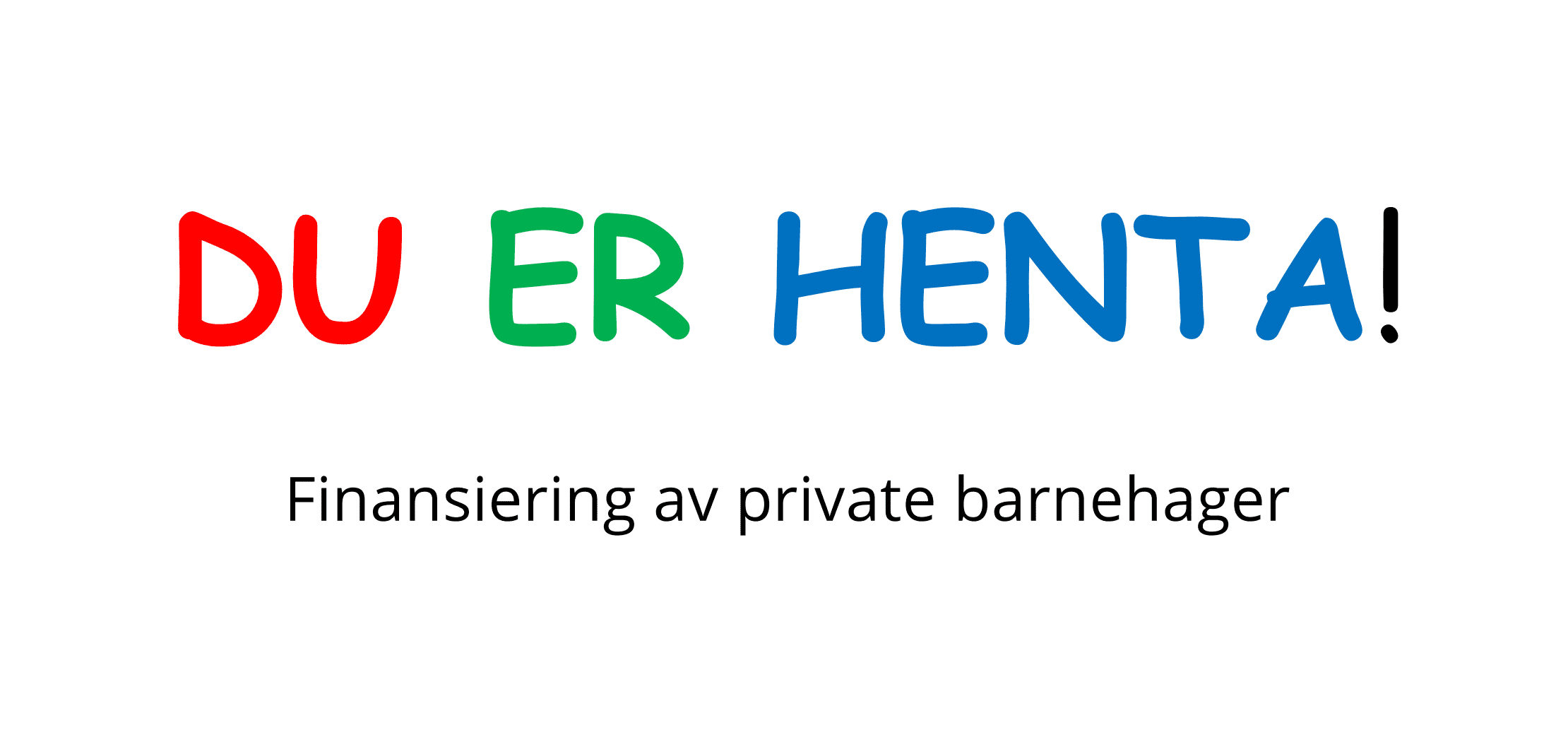 Logo til "Du er henta"-prosjektet.