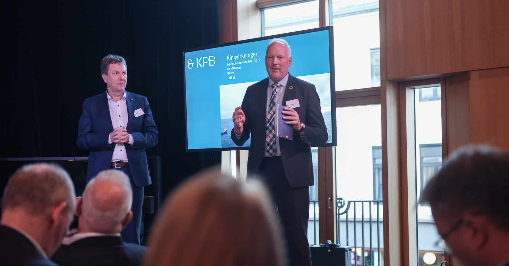 Presentasjon av foredragsholder fra Equinors høstkonferanse