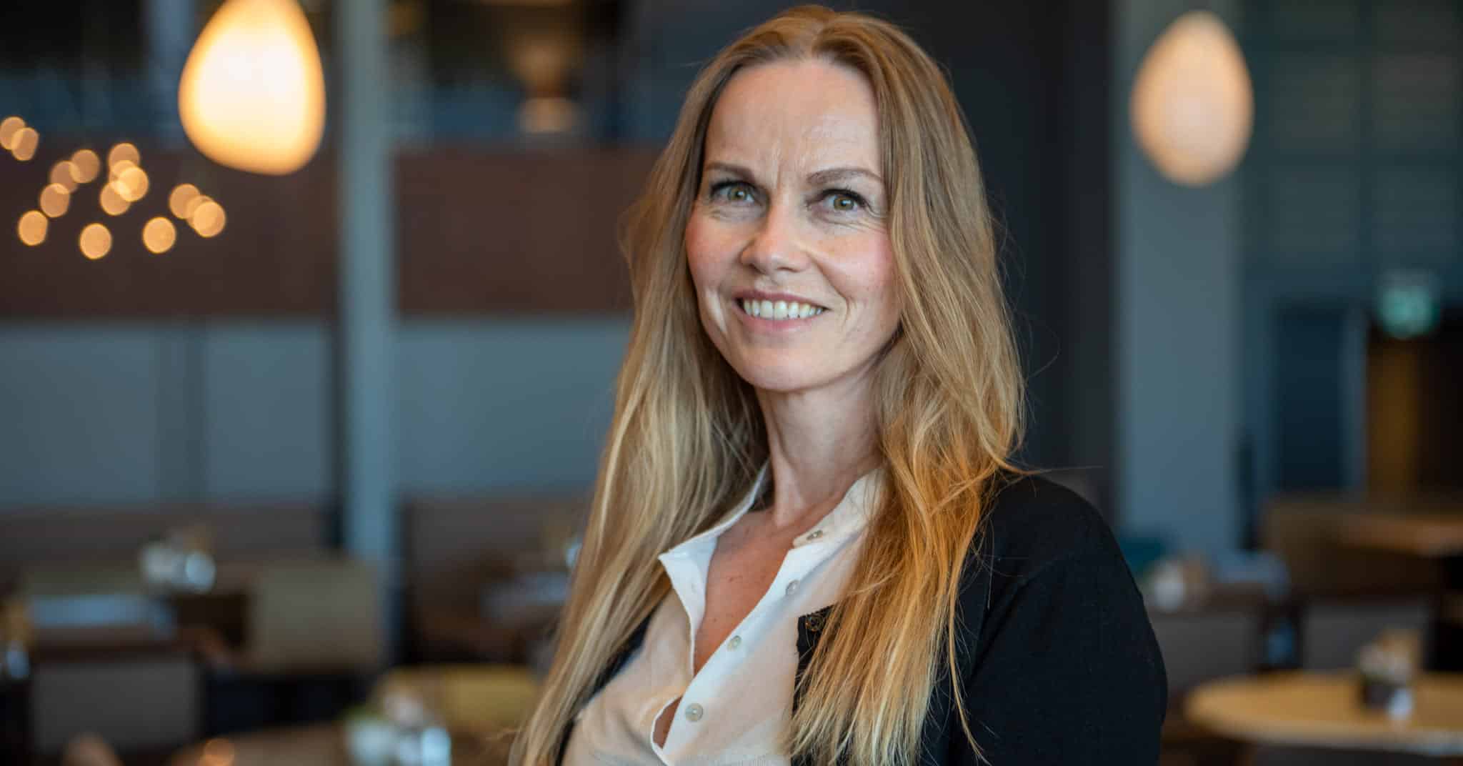 Portettbilde av Hanne Cecilie Slaatsveen