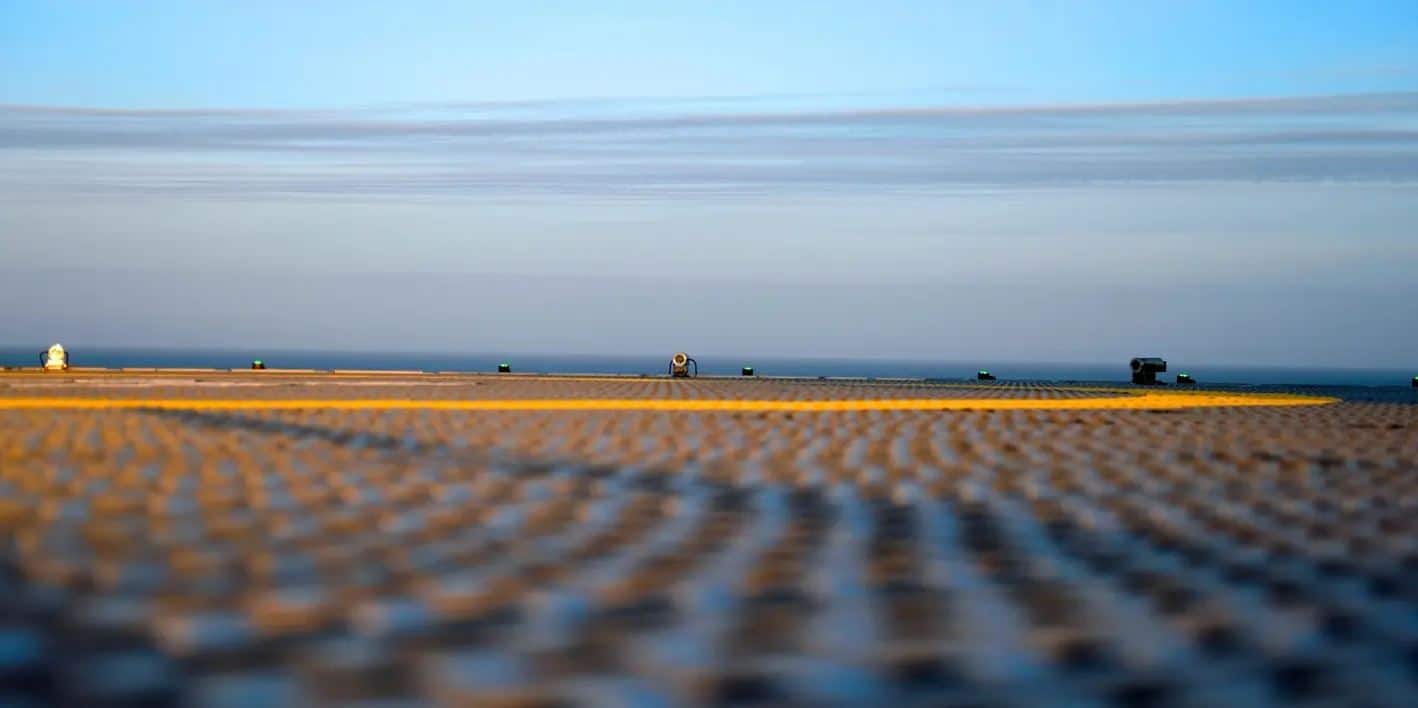 Helikopterdekk offshore