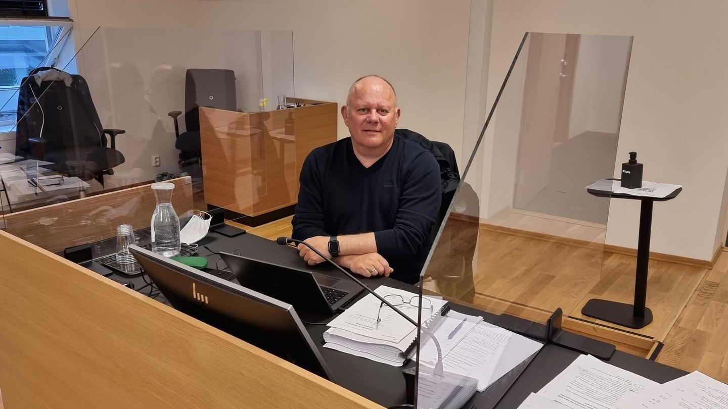 Øystein Nilsen sitter i rettsalen