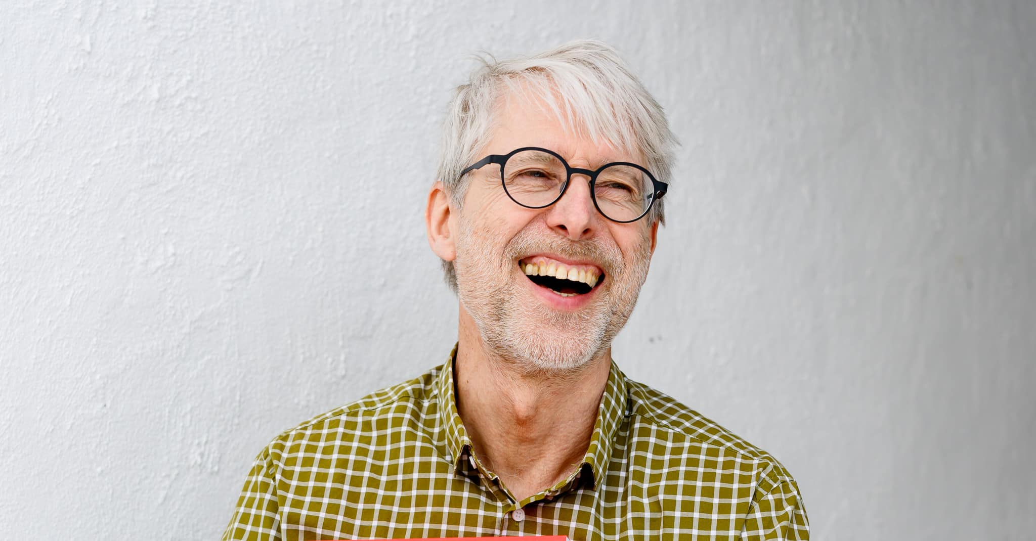 Sjur Dagestad smiler