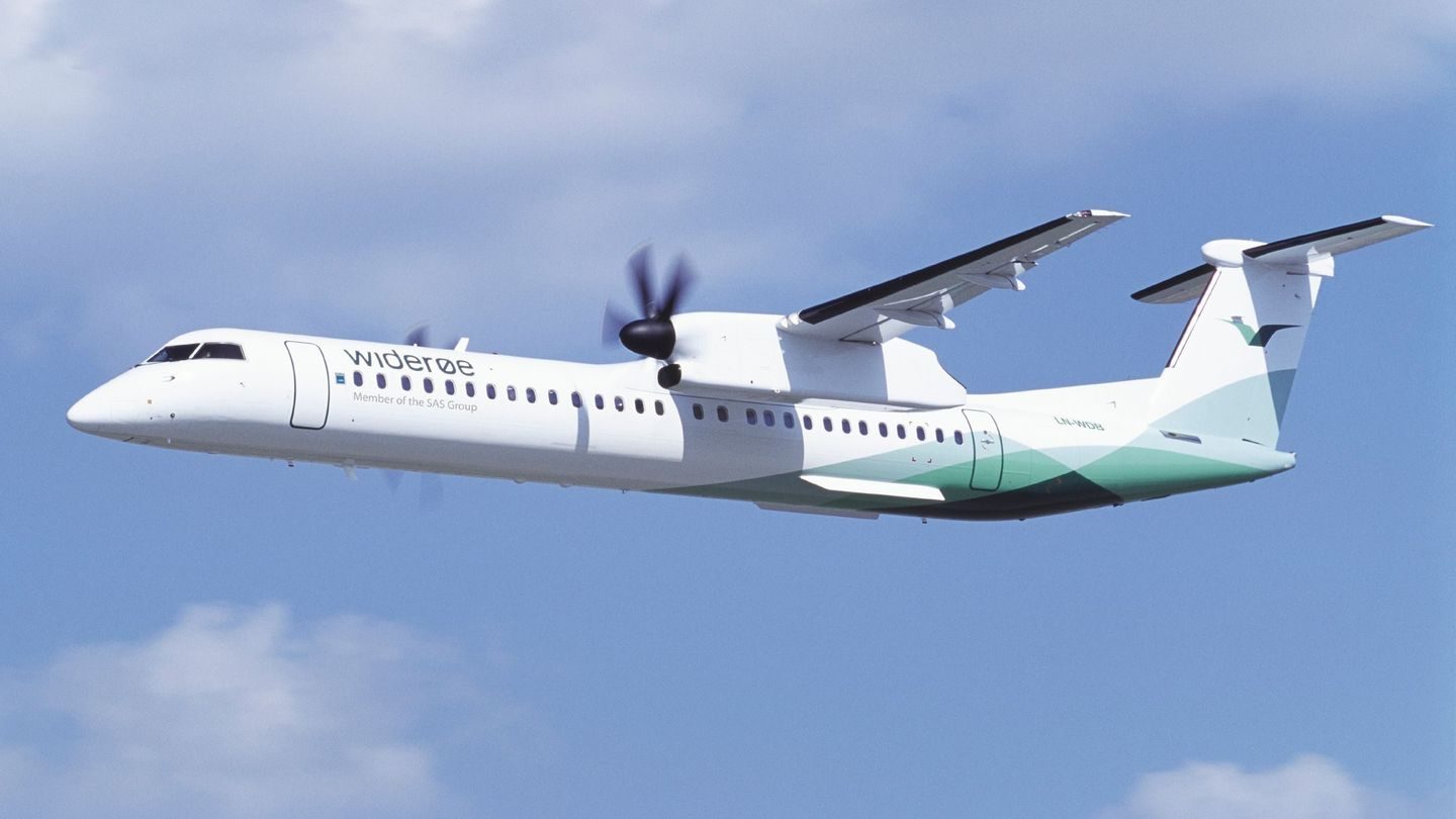 Widerøe fly