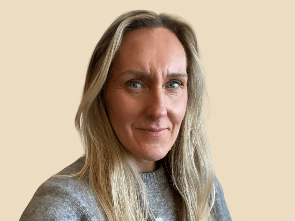 Britt Johansen i Lederne.