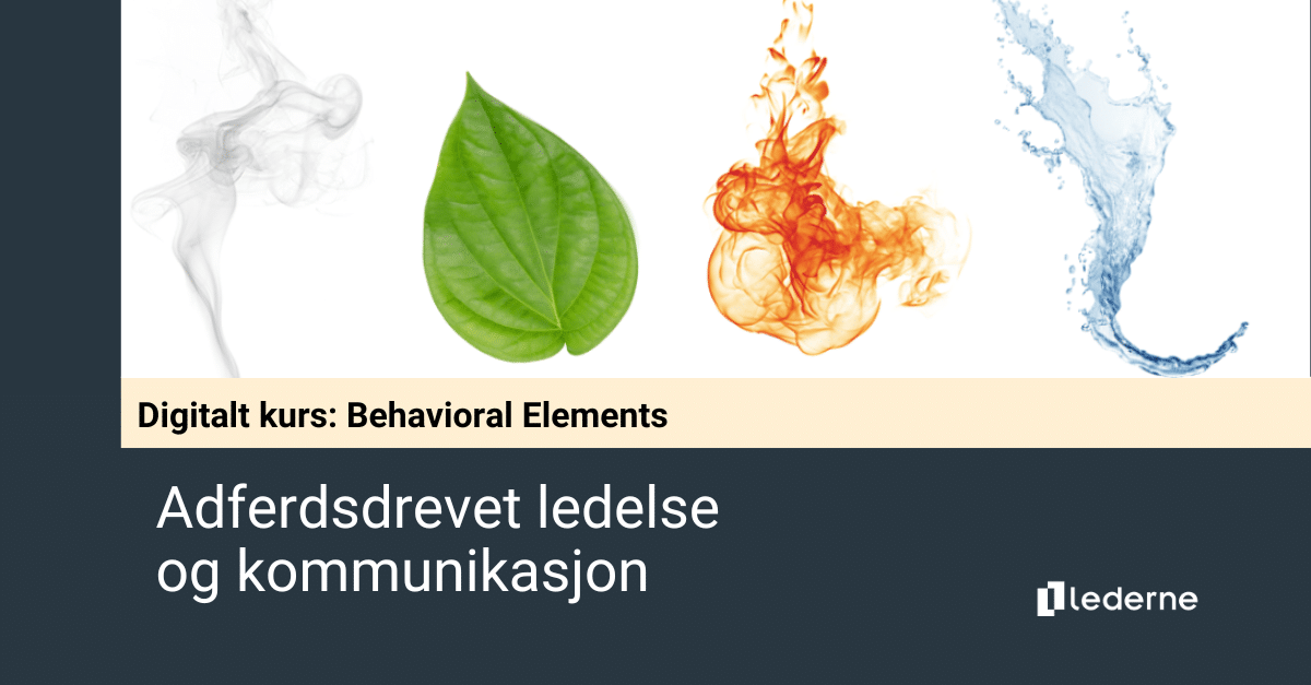 Adferdsledelse og kommunikasjon