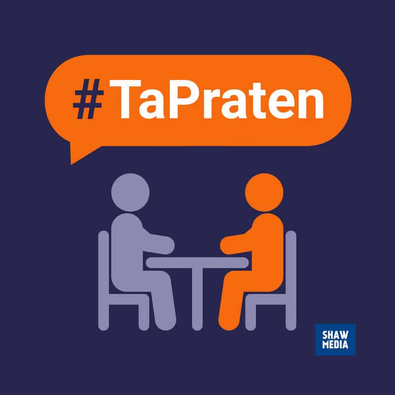 Poster til podcasten "Ta praten".
