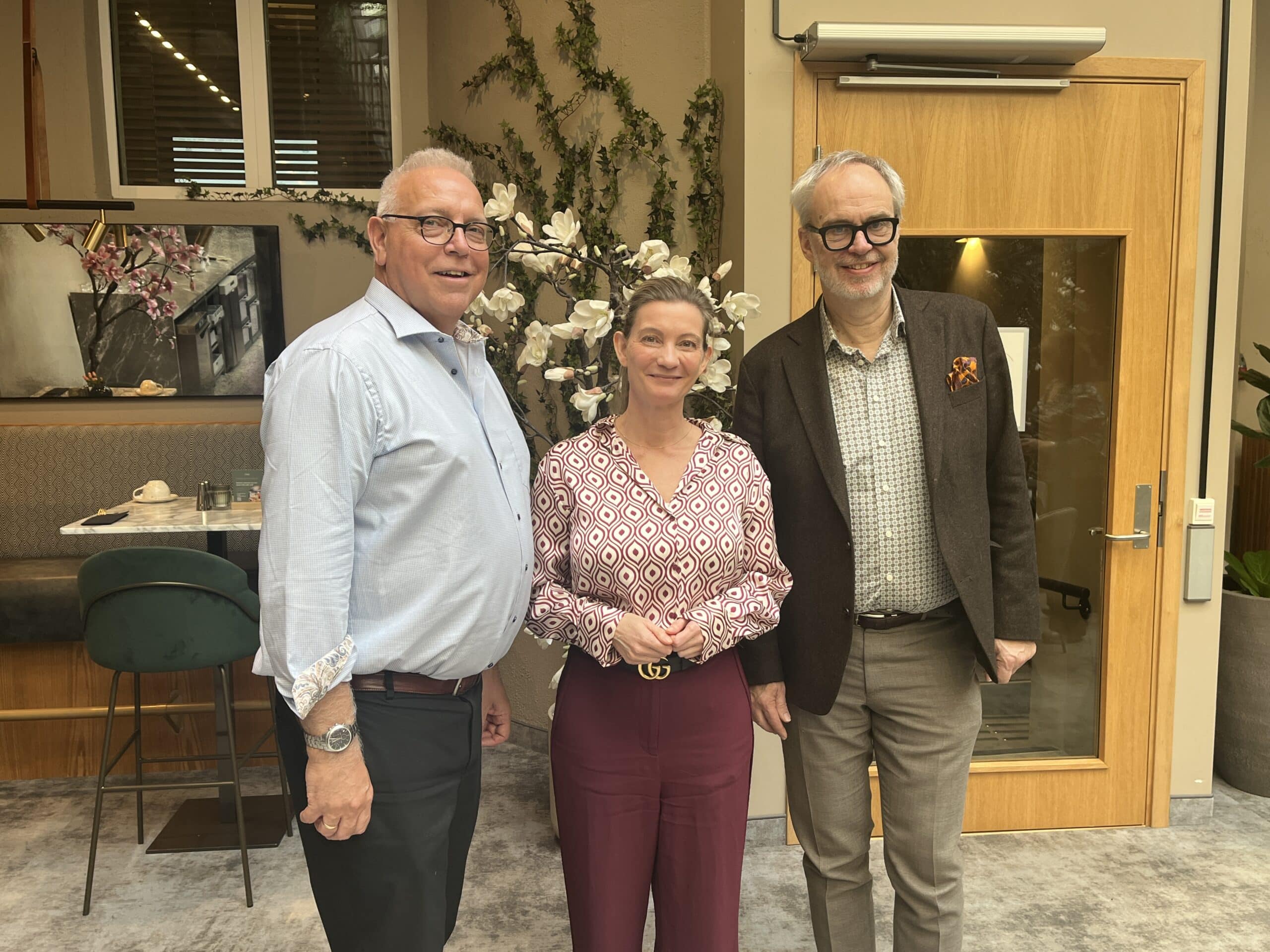 Audun Ingvartsen, forbundsleder, Lederne (Norge) Pernille Simonsen, forbundsleder, Lederne Danmark Andreas Miller, forbundsleder, Ledarna (Sverige)